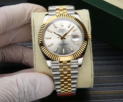 TW Factory ROLEX 2824  41MM White Black Watch